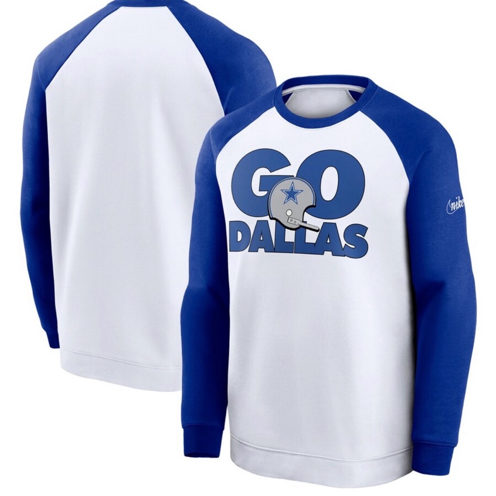 Nike Blue and White NFL Jersey